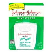 Reach Mint Waxed Dental Floss 55 Yd Pack of 2