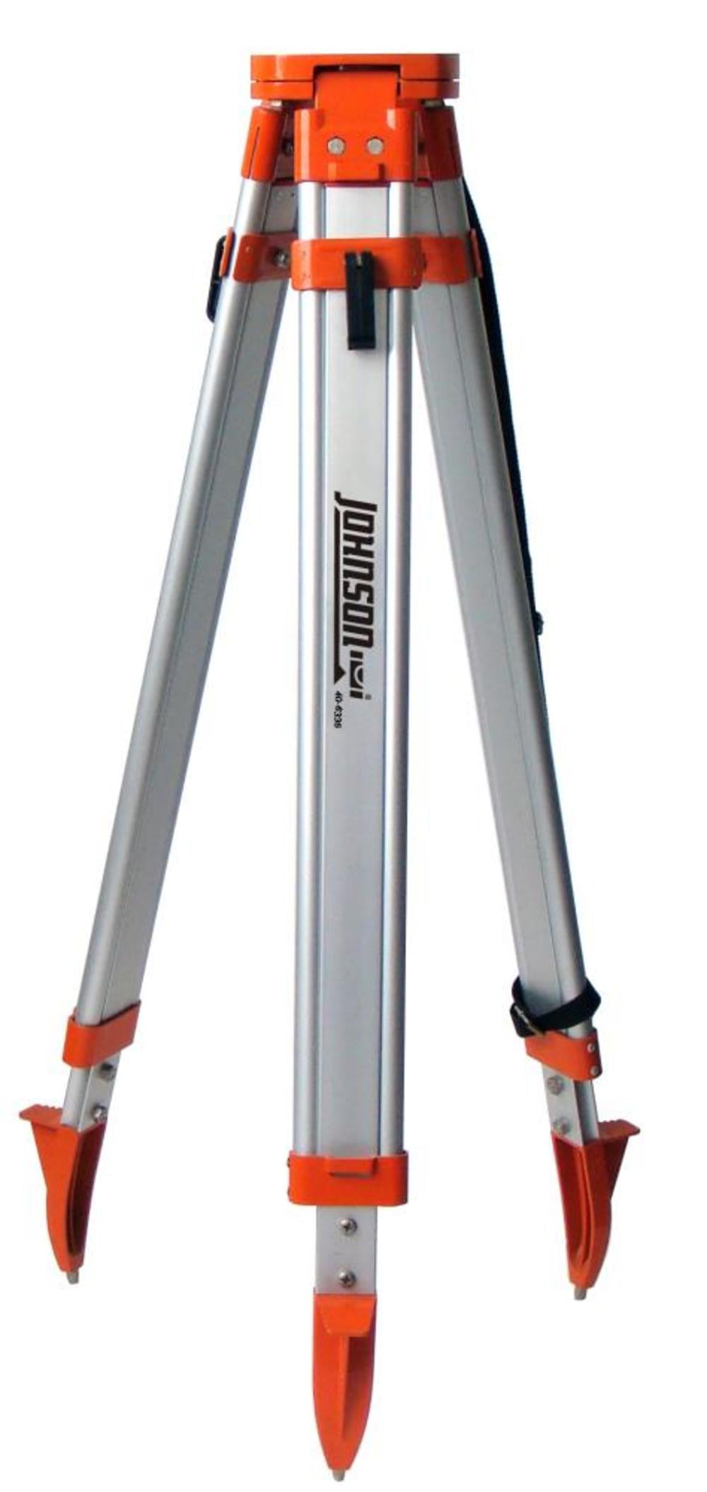 JOHNSON LEVEL & TOOL Contractor-Grade Tripod, Aluminum 40-6335