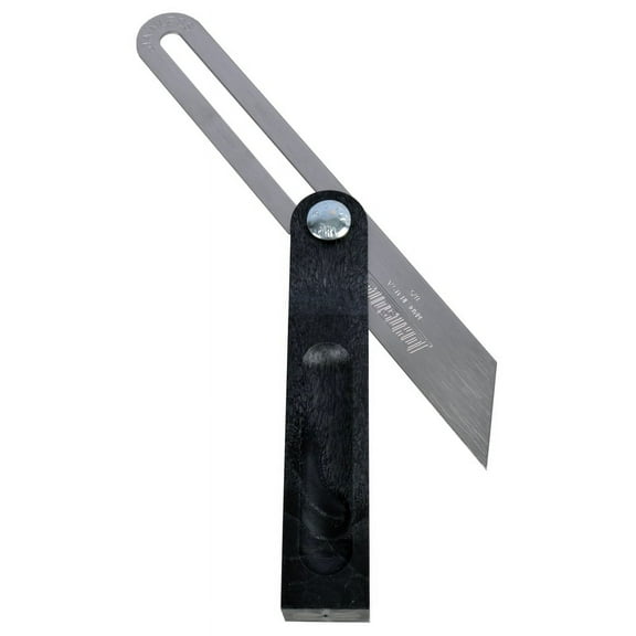 Johnson Levels & Tools 8-Inch T-Bevel Structo-Cast Adjustable Sliding T Bevel - Stainless Steel