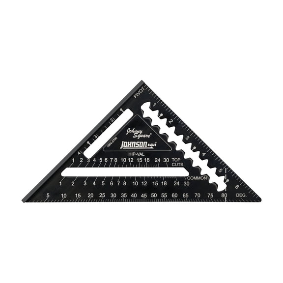 Johnson Level Johnny Square Professional Easy-Read Rafter Square - Pack of 10