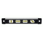 Johnson 12 in. Aluminum Torpedo Level 4 vial