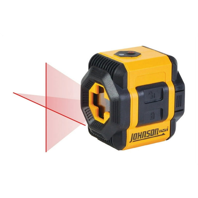 Johnson self leveling 360 laser with on sale plumb line