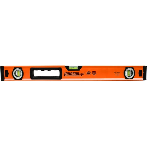Johnson Level Johnson 24 in. Aluminum Box Beam Level 3 vial