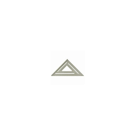Johnson Level Johnson 8-3/4 in. L x 17 in. H Aluminum Rafter Square Silver