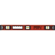 Johnson Level & Tool 1253-2400 Heavy Duty I-Beam Aluminum, 24", Orange, 1 Level