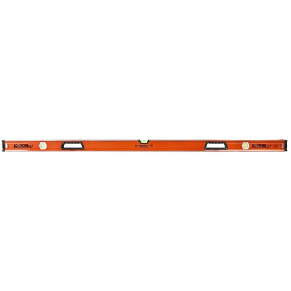 Johnson Level & Tool 1717-7200 Heavy Duty Aluminum Box Level, 72", Orange, 1 Level CA3