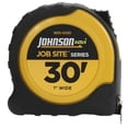 thumbnail image 1 of JOHNSON LEVEL & TOOL Job Site Power Tape Measure, Nylon-Coated Blade/Rubberized Case, 1-In. x 30-Ft. 1805-0030, 1 of 4