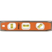 Johnson Level Torpedo Level 211310 Professional Magnetic - 3 Vials - Multicolor   Residential Use, Standard Application