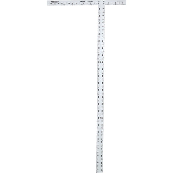 Johnson Level & Tool 48" Aluminum Drywall T-Square with Extra-Thick Blade