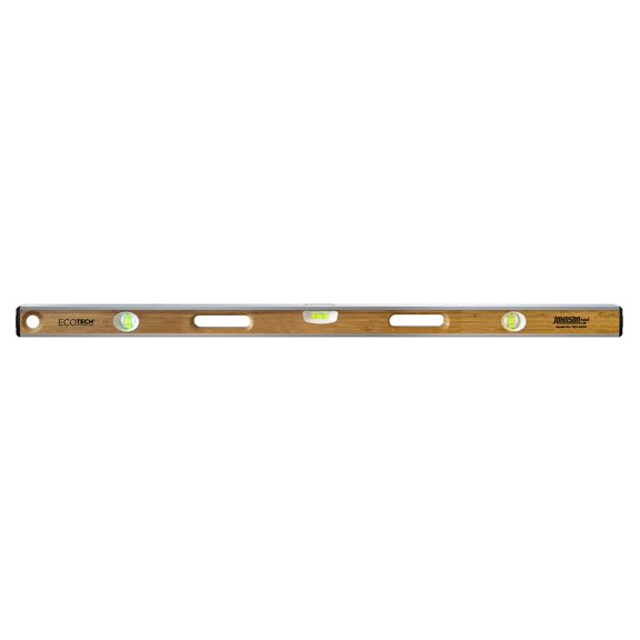 Johnson Level & Tool 48-in Bamboo Level,1611-4800, Black