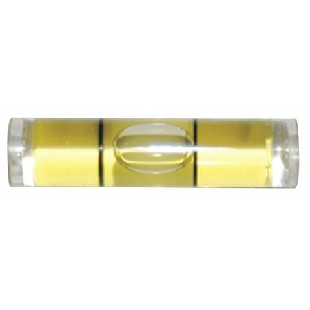 Johnson Level Vial,Acrylic,1.246 In L,PK25