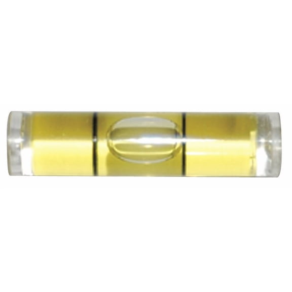 Johnson Level Vial, Acrylic, 1.246 In L, PK25 - SM904