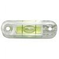 Johnson Level Vial,Acrylic,2.630 In L,PK10