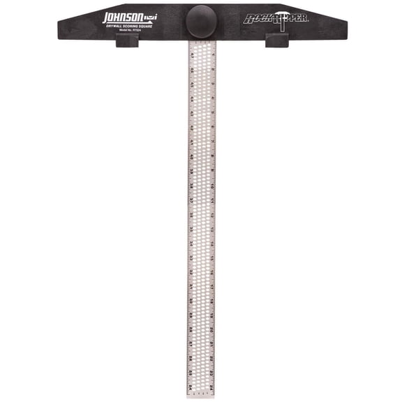 Johnson Level & Tool RTS24 RockRipper with Structo-Cast Head & Perforated Aluminum Blade, 24", Silver, 1 Square