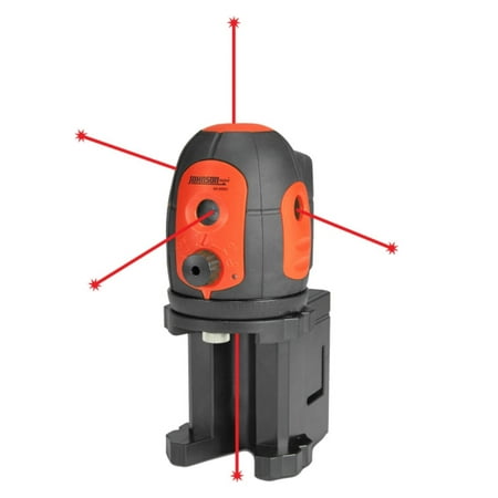 JOHNSON 40-6680 Dot Laser Level,Int/Ext,Red,200 ft.