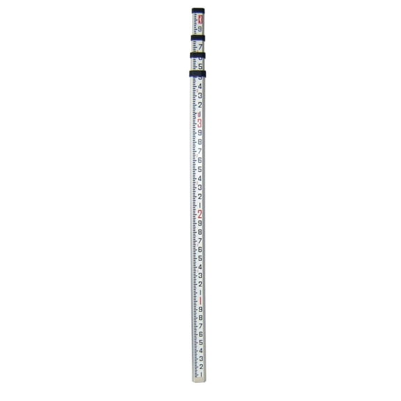 Johnson Level & Tool Telescoping Leveling Rod,Aluminum,13 ft. 40-6310