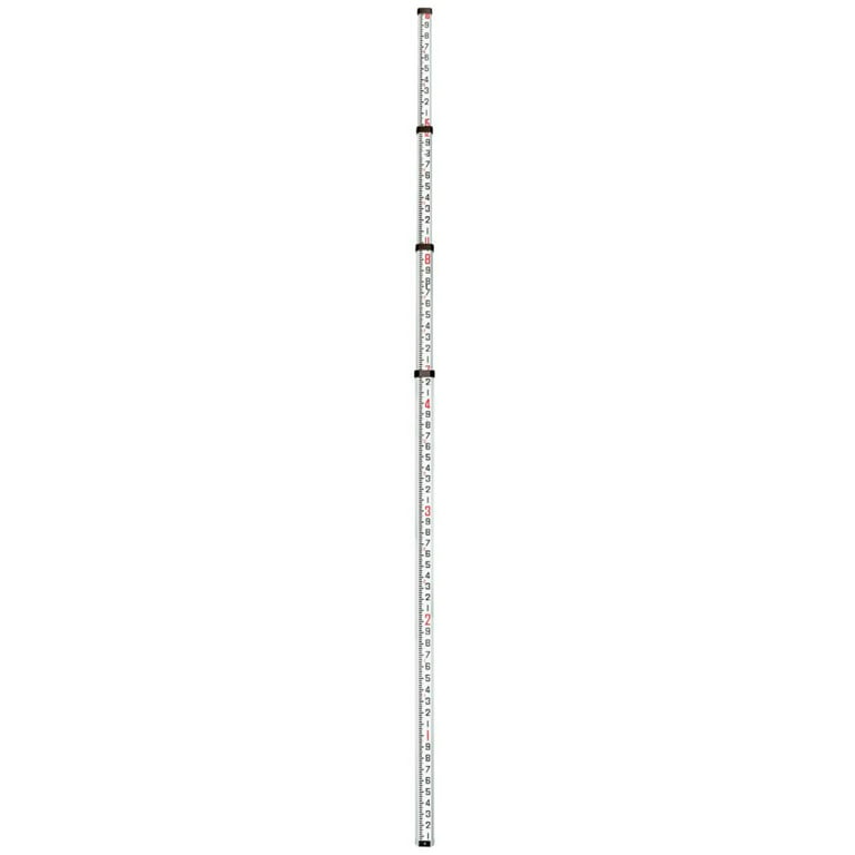 Johnson Level & Tool Telescoping Leveling Rod,Aluminum,16 ft. 40-6320 