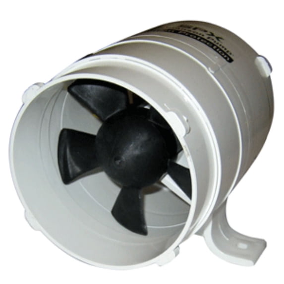 10" Gray and White Pump 4 In-Line Blower