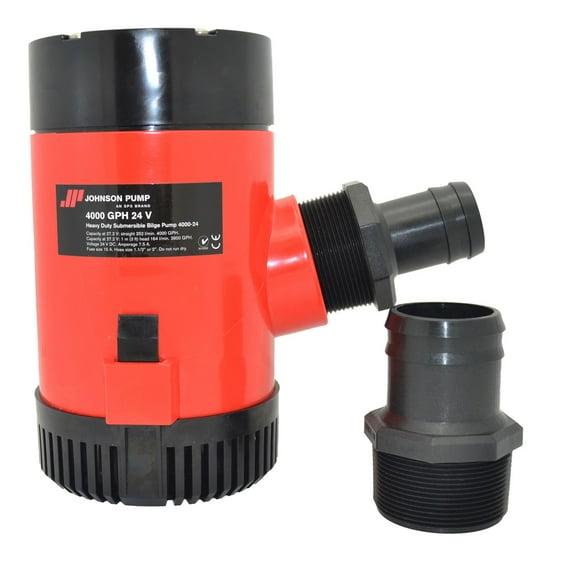 Johnson Pump 40084; Bilge Pump 4000 GPH 24V