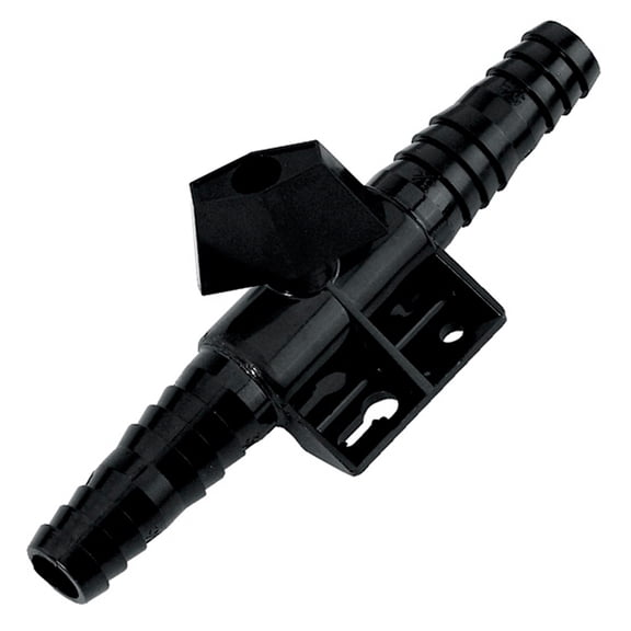 Johnson Pump 70195 Valve Assembly with Two 3/4" Barbs and Shut Off Valve
