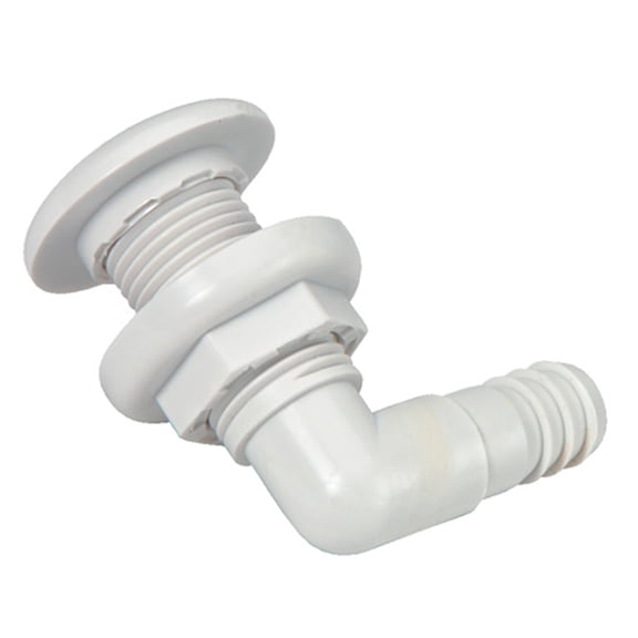 Johnson Pump 75035 3/4" 90 Degree White Thru-Hull