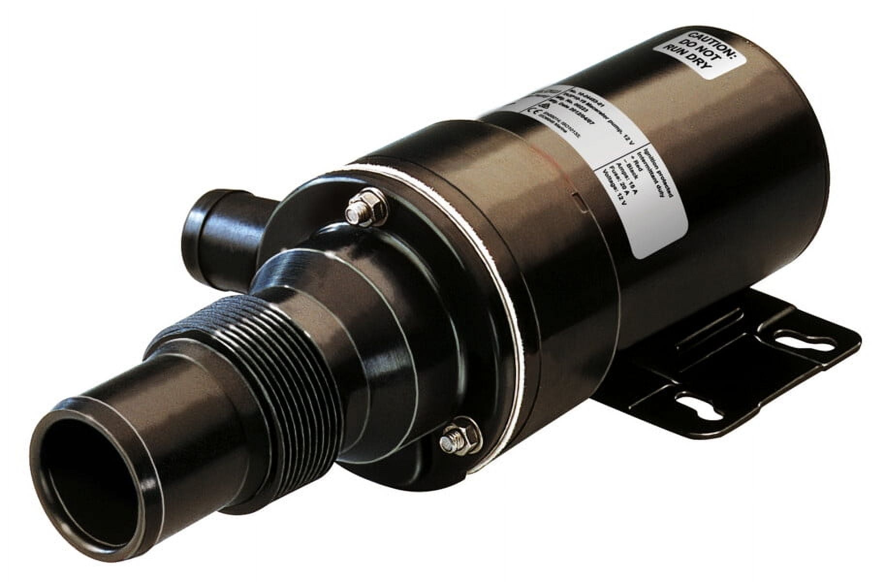 Johnson 12V Black Stainless Steel Macerator Pump
