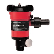 9" Black and Red Twin Port With Livewell Aerating Pump