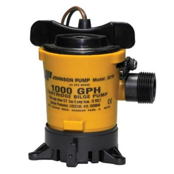 Johnson Pumps Mayfair Cartridge Replacement Bilge Pump - 500 GPH - 2.0 Amp Draw