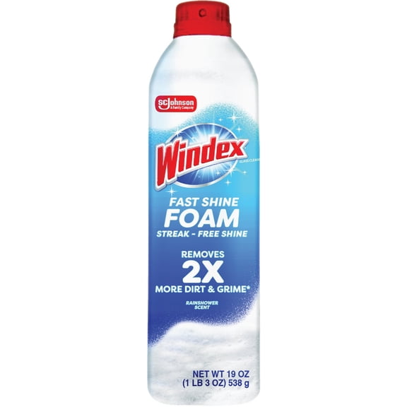 Johnson S C Inc Windex Fast Shine Foam Glass Cleaner - Pack of 2