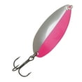 thumbnail interactive-video image 1 of Johnson Shutter Spoon Fishing Lure, Hot Pink, 1.25 in, 1 of 6