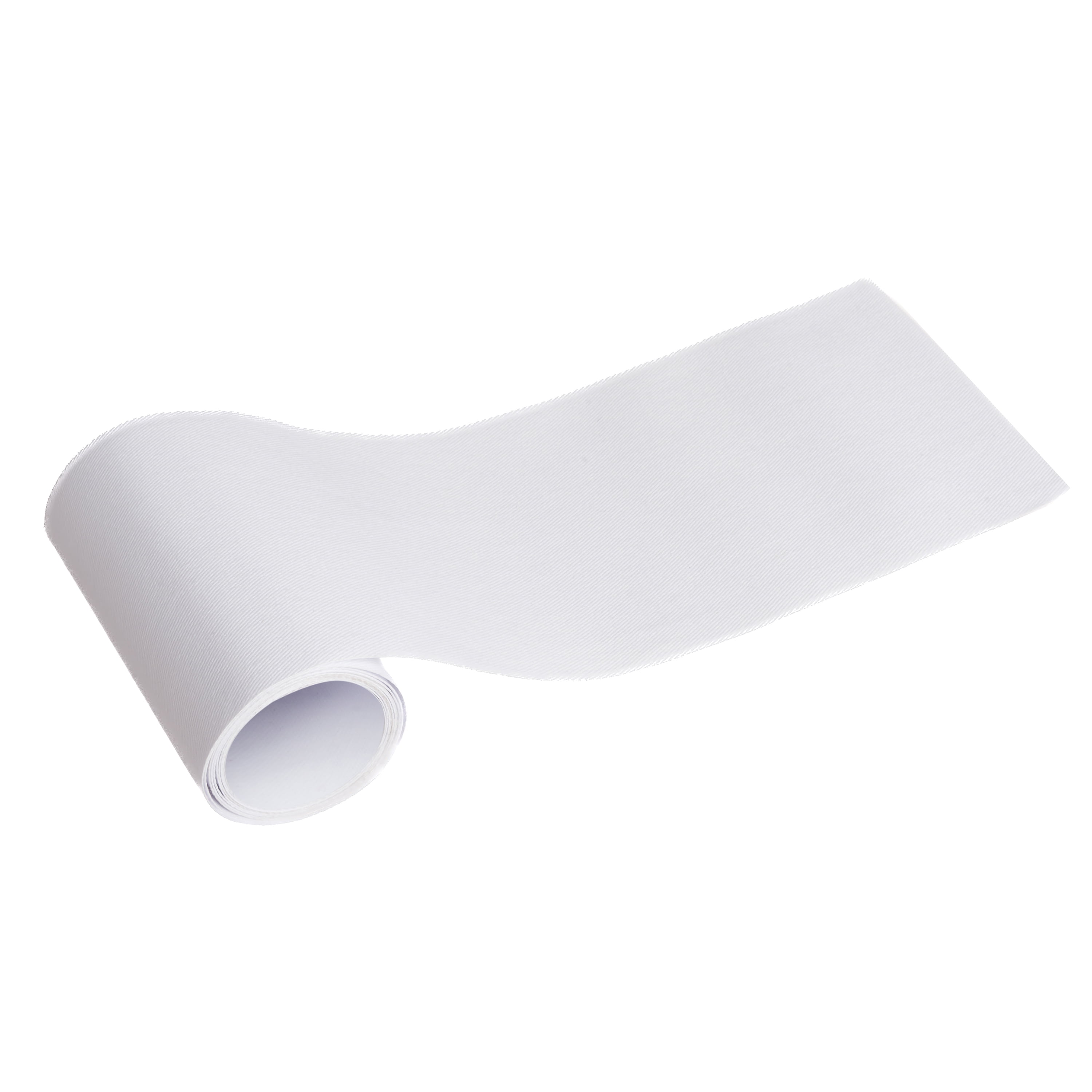 Johnson & Smith Iron-On Roll - 4" Width x 60" Length Iron On for Clothing, Pants Repair - Adhesive Fabric Patches - Easy to Use, Fast Result, No Sewing Needed - White