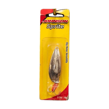 Johnson Sprite Fishing Lure, Gold, 2.25 in