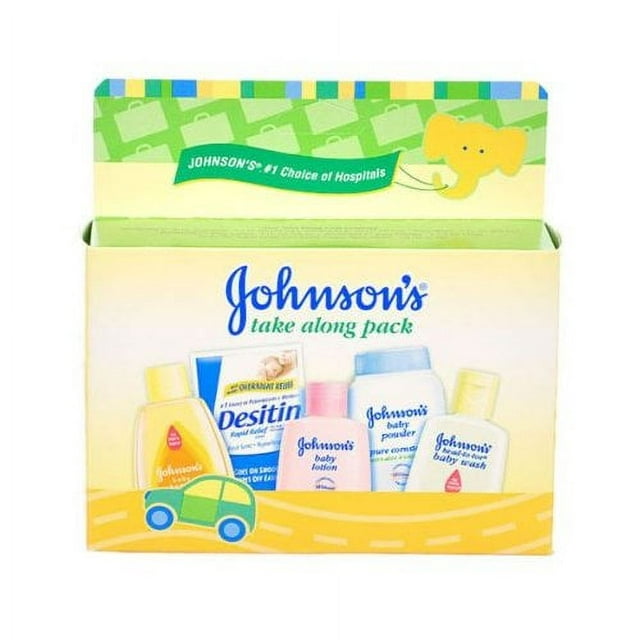 Johnson Travel powder Shampoo Desitin
