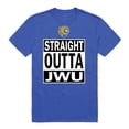 thumbnail image 1 of Johnson & Wales University Wildcats Straight Outta T-Shirt, Royal - Extra Large, 1 of 1