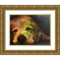 thumbnail image 1 of Johnson, Walt 32x25 Gold Ornate Wood Framed with Double Matting Museum Art Print Titled - Dog Day Afternoon, 1 of 4