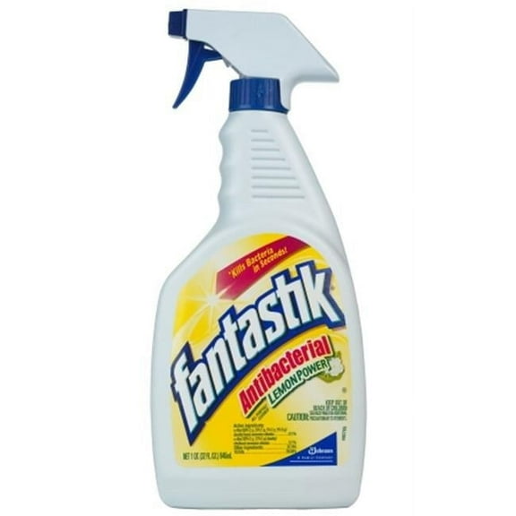 Johnson Wax 32 Oz Lemon Power Fantastik All Purpose Cleaner Spray 32 oz