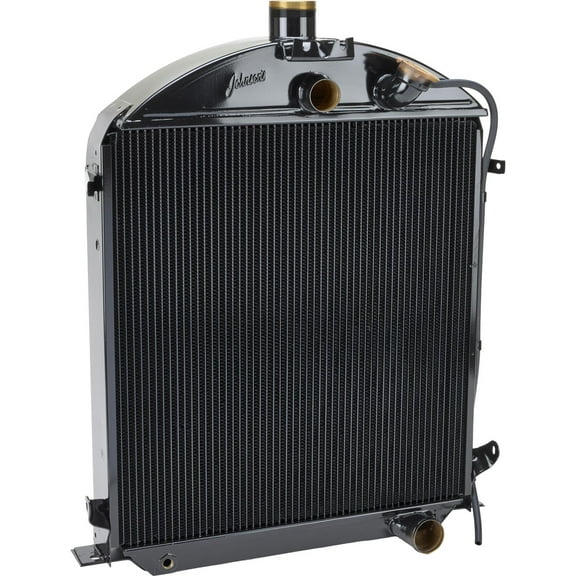 Johnson's 4-2829-0-1-D 28-29 Ford Radiator, SBC/BBC, No AC, Neck