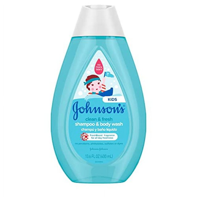 Johnson's Baby Clean Fresh TearFree Children's Shampoo Body Wash