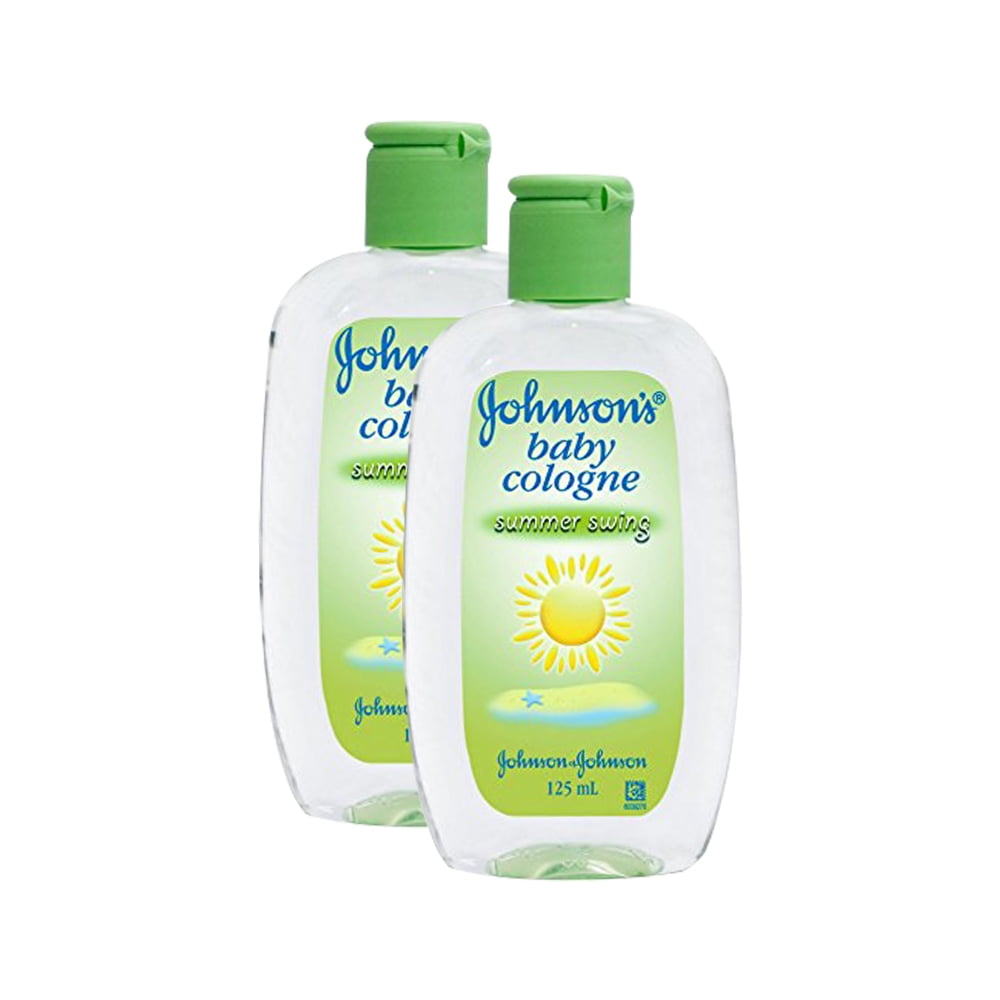Johnson's Baby Cologne Summer Swing Scent 125ml (6oz) New & Sealed- Pack of  2