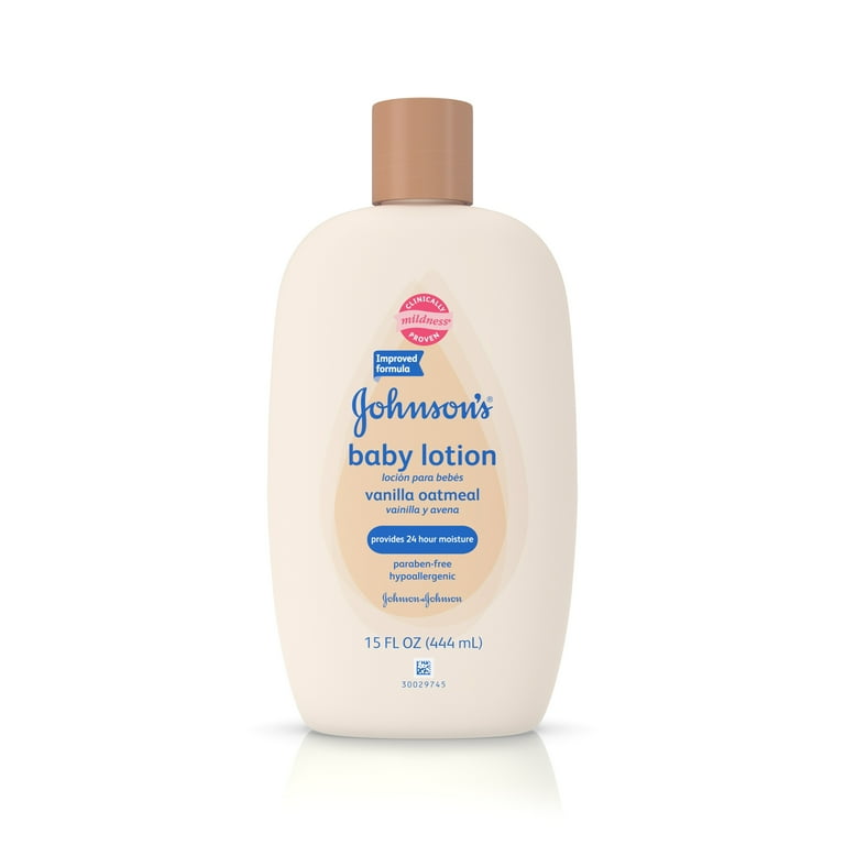 Johnson's Baby Vanilla Oatmeal Soothing Lotion, 15