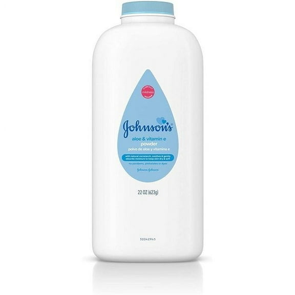 Johnson's Baby Powder Cornstarch with Aloe & Vitamin E