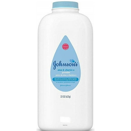 Johnson's Baby Powder, Soothing Aloe & Vitamin E, 22 oz