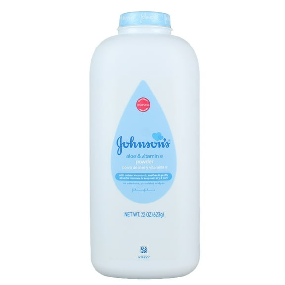 Johnson's Baby Powder, Soothing Aloe & Vitamin E, 22 oz
