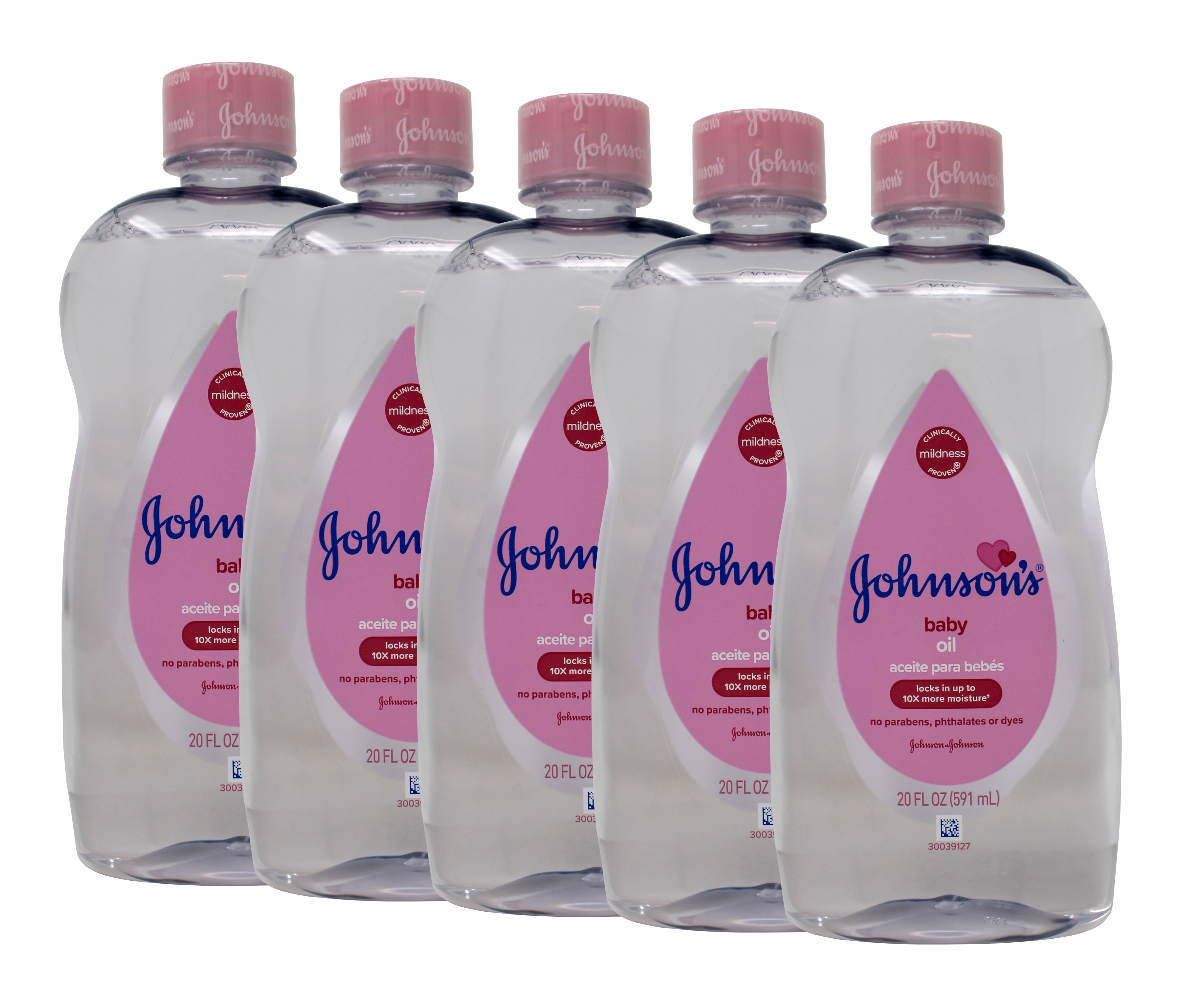 Johnson Baby Oil B/S 20oz/591ml - Buy in Bulk - Warehouse24