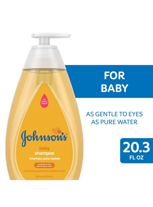 Johnson's Baby Shampoo with Gentle Tear-Free Formula, 20.3 oz