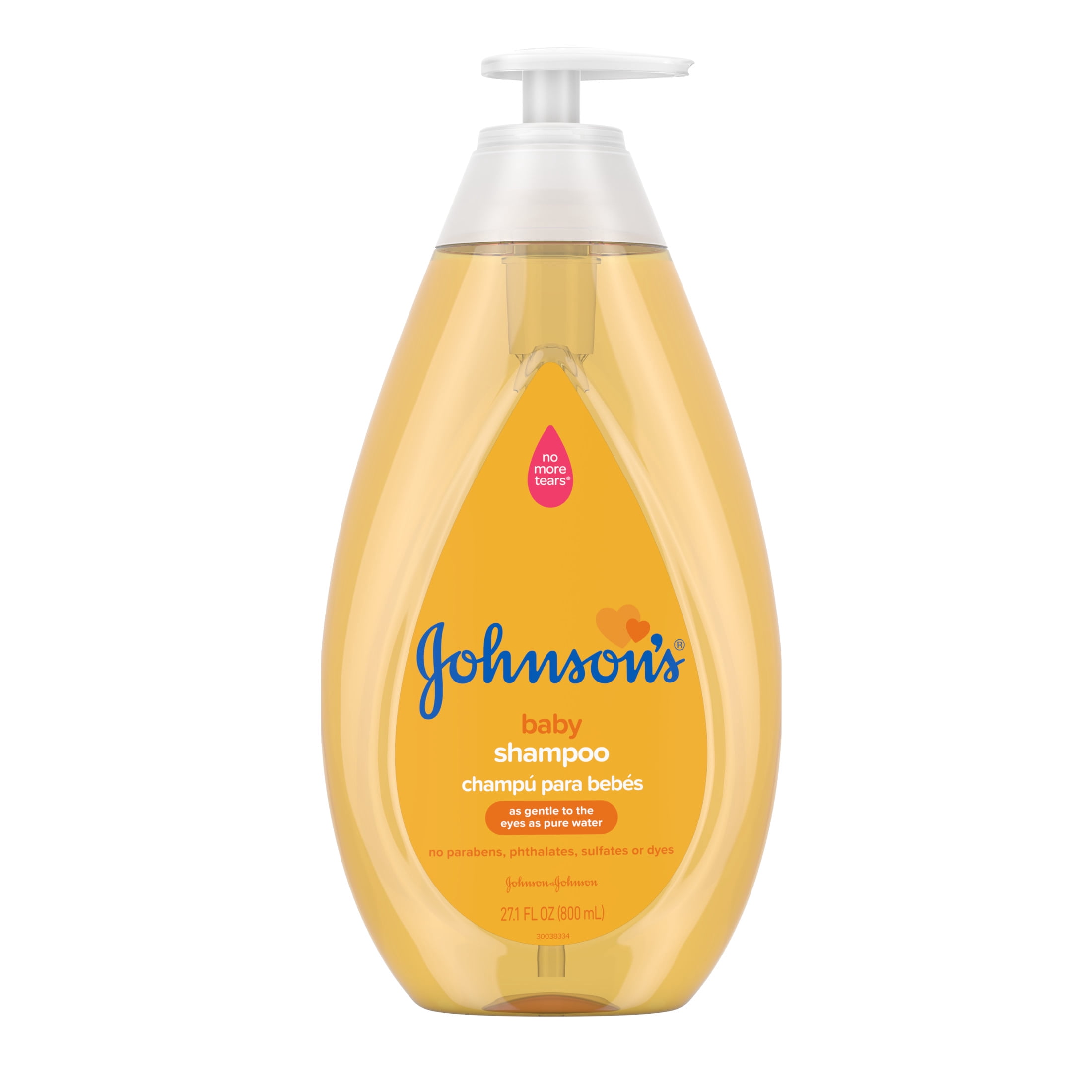Johnson's Baby Shampoo with Gentle Tear-Free Formula, 27.1 fl. oz