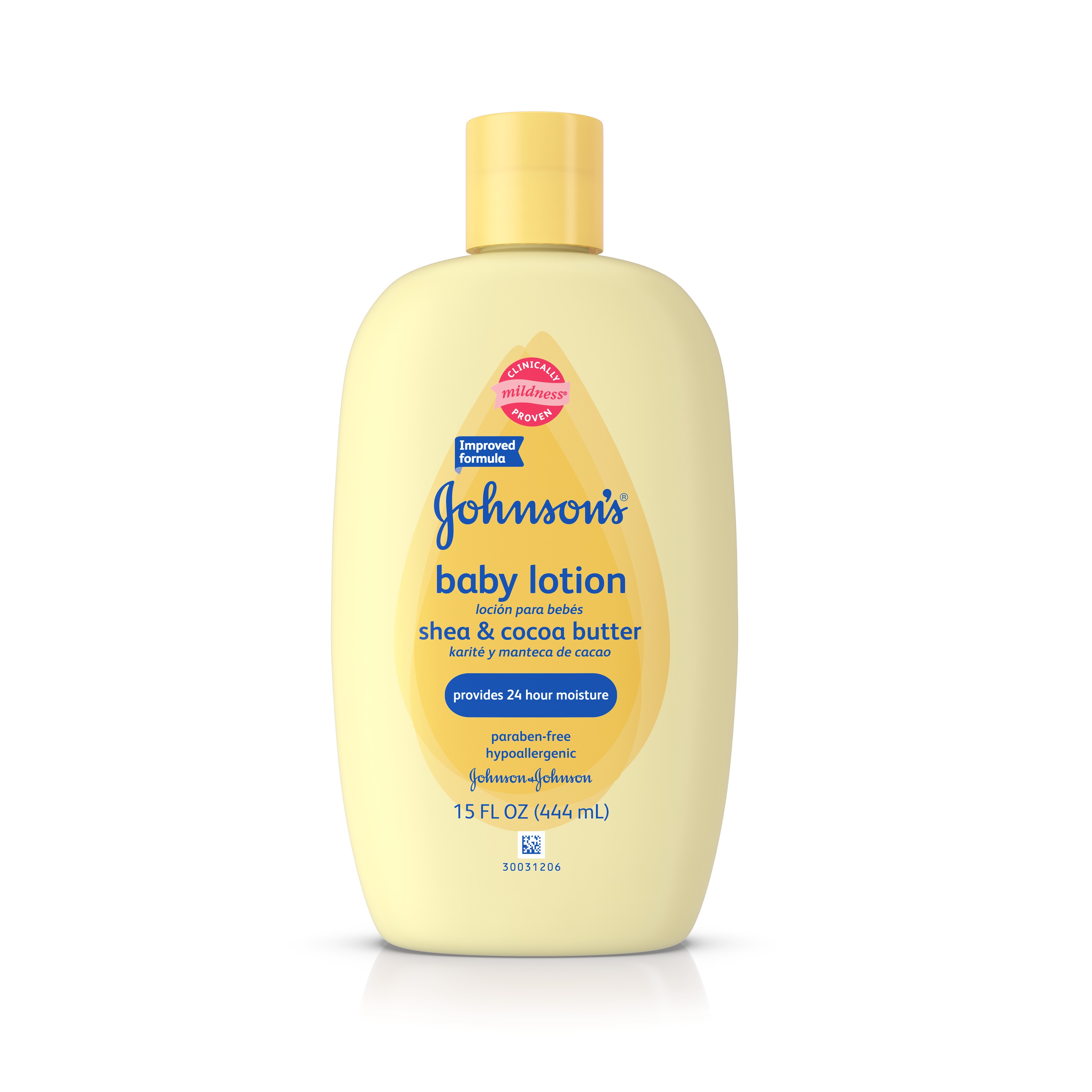Johnson's Baby Shea & Cocoa Butter Lotion For Dry Skin, 15 Fl. Oz - image 1 of 6