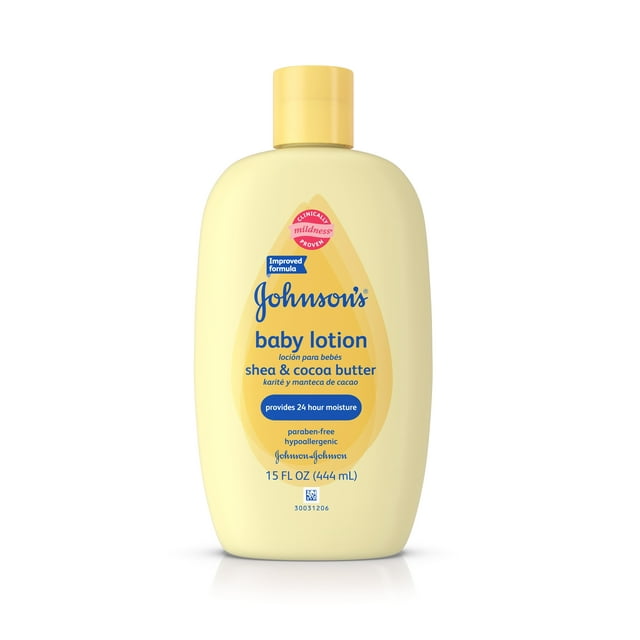Johnson's Baby Shea & Cocoa Butter Lotion For Dry Skin, 15 Fl. Oz