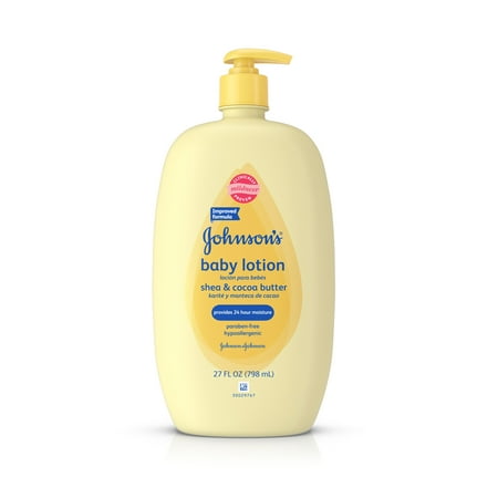 Johnson's Baby Shea & Cocoa Butter Lotion For Sensitive Skin, 27 Fl. Oz.