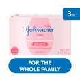 thumbnail image 1 of Johnson's Bar Soap Body Wash for Baby and Toddler, Gentle for Baby Bath and Skin Care, 3 oz, 1 of 7
